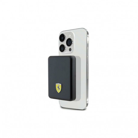 Ferrari Powerbank Ferrari Metal Logo MagSafe 15W 5000mAh - black