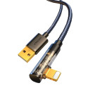 Joyroom Joyroom Gaming Cable S-UL012A6 Lightning (angled) / USB-A (straight) 2.4A 1.2 m - black