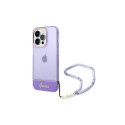 Guess Guess GUHCP14XHGCOHU iPhone 14 Pro Max 6.7" purple/purple hardcase Translucent Pearl Strap