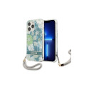 Guess Guess GUHCP13XHFLSN iPhone 13 Pro Max 6.7" green/green hardcase Flower Strap