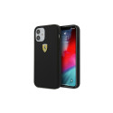Ferrari Ferrari FESSIHCP12SBK iPhone 12 mini 5.4" black/black hardcase On Track Silicone