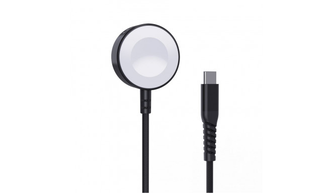 Choetech Choetech T319 MFI 5W wireless charger for Apple Watch + USB-C cable - black