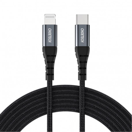 Choetech Choetech IP0039 USB-C / Lightning MFi cable, 1.2m long - black