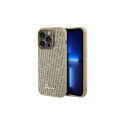Guess Guess Disco Metal Script case for iPhone 14 Pro Max - gold