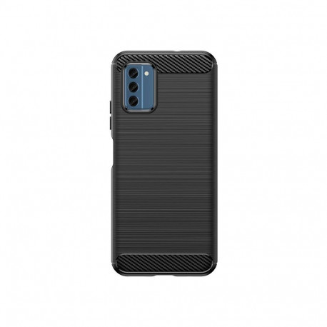 Hurtel Carbon Case silicone case for Nokia C300 - black