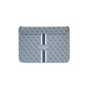 Guess Guess 4G Printed Stripes cover for a 16" laptop - blue