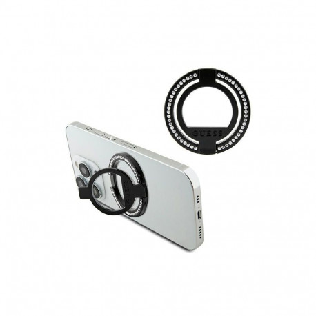 Guess Guess MagSafe Ring stand GUMRSALDGK black/black Rhinestone