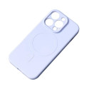 Hurtel - MagSafe compatible silicone case for iPhone 15 Silicone Case - blue