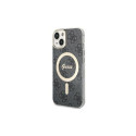Guess Guess 4G MagSafe case for iPhone 14 - black