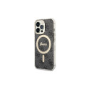 Guess Guess GUHMP13LH4STK iPhone 13 Pro / 13 6.1" black/black hardcase 4G MagSafe