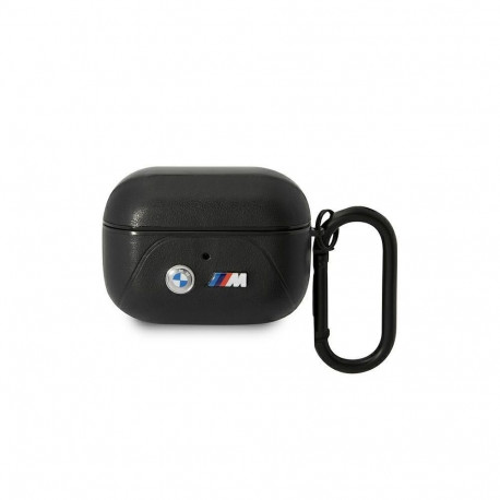 BMW BMW BMAP22PVTK AirPods Pro cover black/black Leather Curved Line