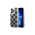 Karl Lagerfeld Karl Lagerfeld KLHCP14LLMNMK iPhone 14 Pro 6.1 "hardcase black / black Liquid Glitter