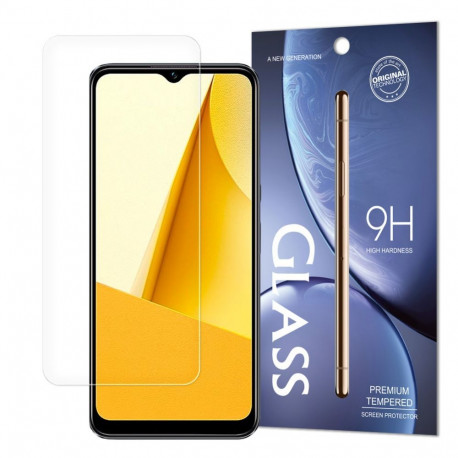 Hurtel Tempered Glass Vivo Y16 / Y02s tempered glass 9H hardness (packaging - envelope)