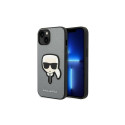 Karl Lagerfeld Karl Lagerfeld KLHCP14MSAPKHG iPhone 14 Plus 6,7" srebrny/silver hardcase Saffiano Ka