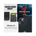 Spigen Spigen Rugged Armor Mag Case with MagSafe for iPhone 14 - Matte Black