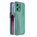 Hurtel Spring Case for Realme 9 Pro silicone cover with frame light blue
