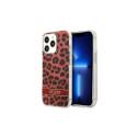 Guess Guess GUHCP13LHSLEOR iPhone 13 Pro / 13 6.1" red/red hardcase Leopard