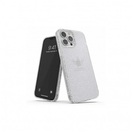 Adidas Adidas OR Protective Clear Case Glitter for iPhone 13 Pro Max - Transparent Silver