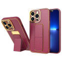 Hurtel New Kickstand Case case for iPhone 13 Pro with stand red