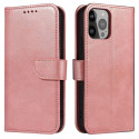 Hurtel Magnet Case case for iPhone 14 Pro Max flip cover wallet stand pink