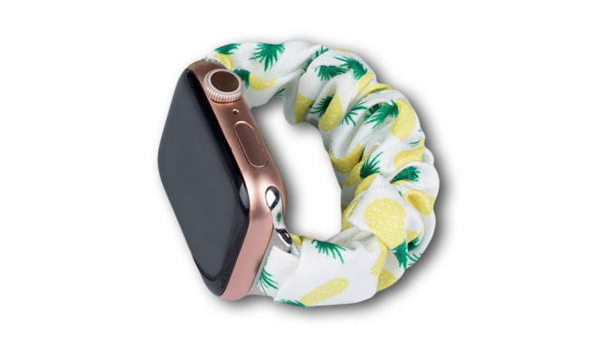 Hurtel Fabric band for Apple Watch 42 / 44 / 45 mm strap bracelet rubber band - pineapple