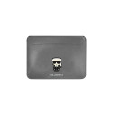 Karl Lagerfeld Karl Lagerfeld Saffiano Ikonik Karl case for a 13-14" laptop - silver