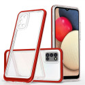Hurtel Clear 3in1 case for Samsung Galaxy A03s (166) frame gel cover red