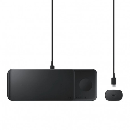 Samsung Samsung Trio EP-P6300TBEGEU 3in1 inductive charger for phone / Galaxy Watch / Buds - black +