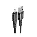 Acefast Acefast cable MFI USB - Lightning 1.2m, 2.4A black (C1-02 black)
