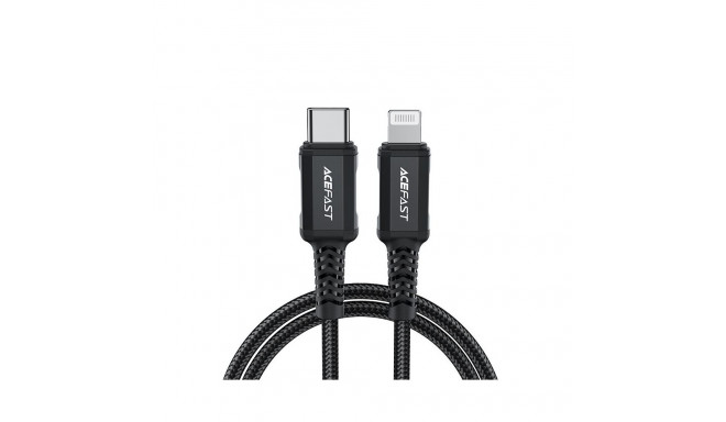 Acefast Acefast C4-01 Lightning - USB-C PD cable 30W 3A 480Mb/s 1.8m - black