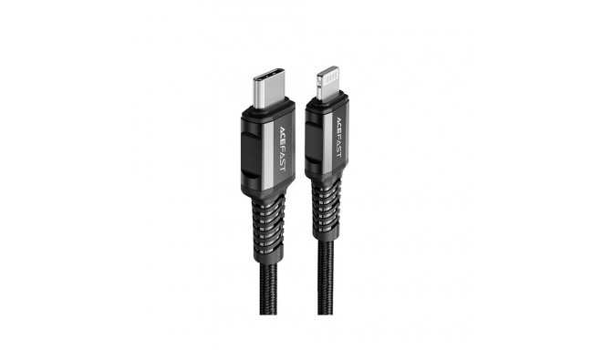 Acefast Acefast C1-01 Lightning - USB-C MFi PD cable 30W 3A 480Mb/s 1.2m - black