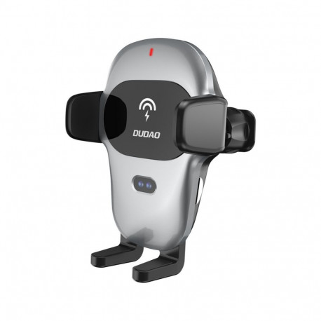 Dudao Dudao Automatic Car Holder with Built-in Qi 15W Wireless Charger Gray (F20xs)
