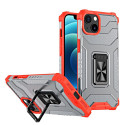Hurtel Crystal Ring Case Kickstand Tough Rugged Cover for iPhone 13 red