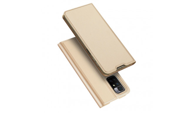 Dux Ducis Dux Ducis Skin Pro Bookcase type case for Xiaomi Redmi 10 golden