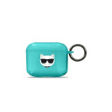 Karl Lagerfeld Karl Lagerfeld KLA3UCHFL AirPods 3 cover niebieski/blue Choupette
