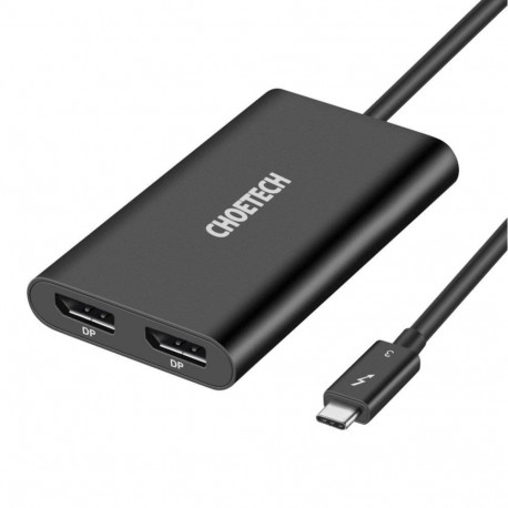 Choetech DisplayPort (female) || USB-C (mski)