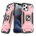 Wozinsky Wozinsky Ring Armor Case Kickstand Tough Rugged Cover for iPhone 13 rose gold