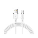 Joyroom Joyroom Liquid Silicone Data Cable N2 USB-A / Lightning 2.4A 1.2m - White