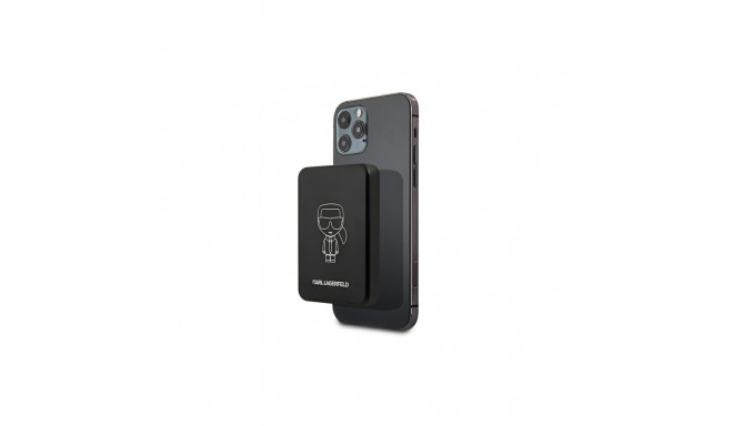 Karl Lagerfeld Karl Lagerfeld Powerbank indukcyjny KLPBMSOIBK 3000mAh MagSafe