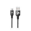 Wozinsky Wozinsky cable USB - microUSB 2,4A 1m black (WUC-M1B)