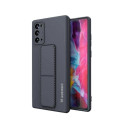 Wozinsky Wozinsky Kickstand Case silicone stand cover for Samsung Galaxy Note 20 navy blue