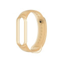 Hurtel Silicone strap for Xiaomi Mi Band 5 / 6 wristband strap - gold