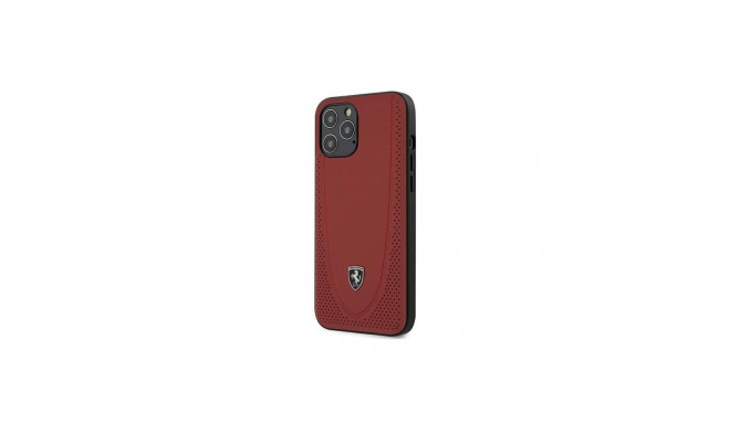 Ferrari Ferrari FEOGOHCP12LRE iPhone 12 Pro Max 6.7" red/red hardcase Off Track Perforated