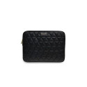 Guess Guess Quilted cover for a 13" laptop - black