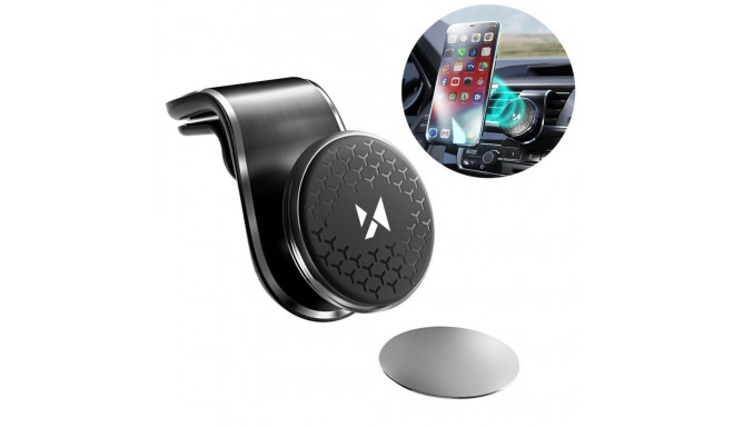 Wozinsky Wozinsky magnetic holder for the car grille 360 black (WMH-03)