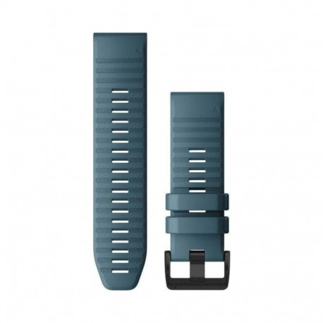 Garmin Fenix 6X 26mm QuickFit Watch Band, Lakeside Blue Silicone