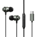 Joyroom Joyroom JR-EC06 USB-C in-ear headphones - gray