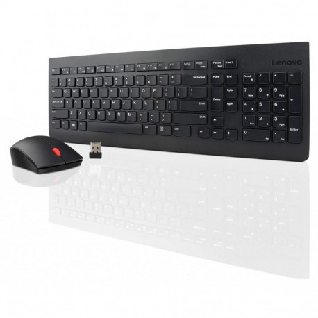 Lenovo Wireless Combo Keyboard & Mouse 510 2.4 GHz Wireless via Nano USB, Keyboard layout English, B