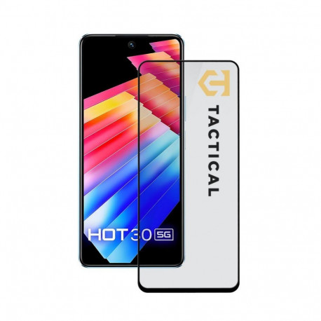 Tactical - Tactical Glass Shield 5D for Infinix Hot 30 5G Black