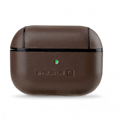 Evelatus Apple AirPods Pro Leather Protective Case, brown